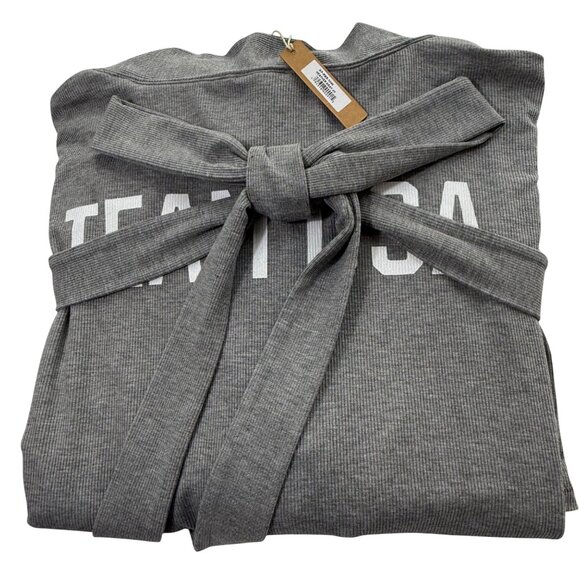 SKIMS Soft Lounge Robe Team USA Heather Gray 4X - Picture 12 of 12